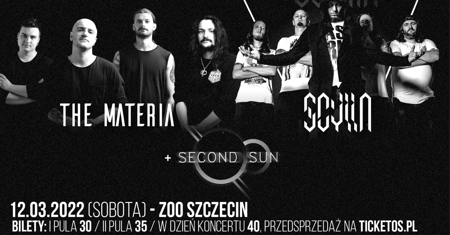 materia scylla second sun koncert szczecin